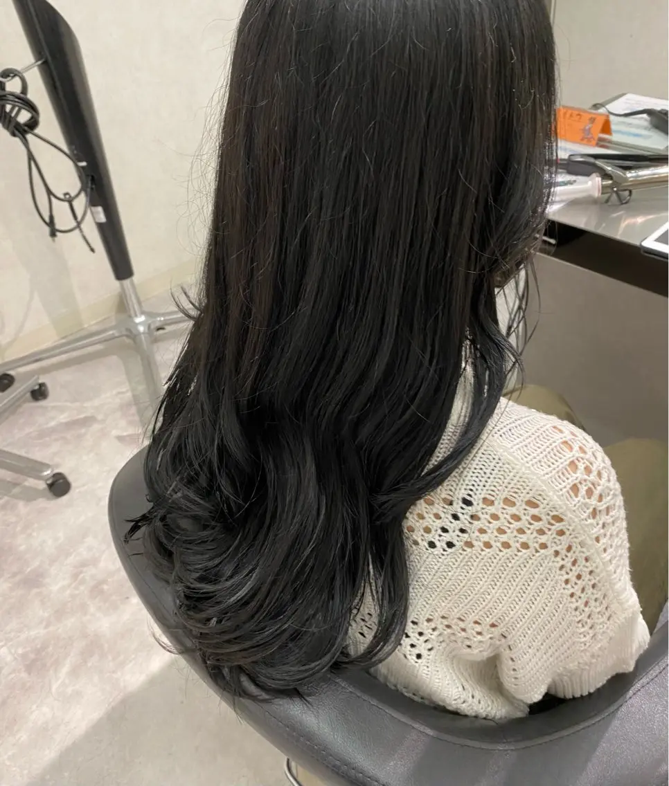 《🫧透明感カラー🫧》カット+カラー+3ステップハホニコトリートメント♡の写真