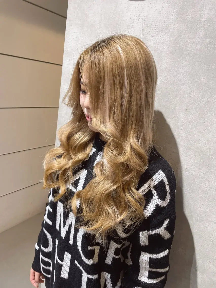 カラー ヘアカラー 💗ROSEL/ KUREA💗のヘアスタイル