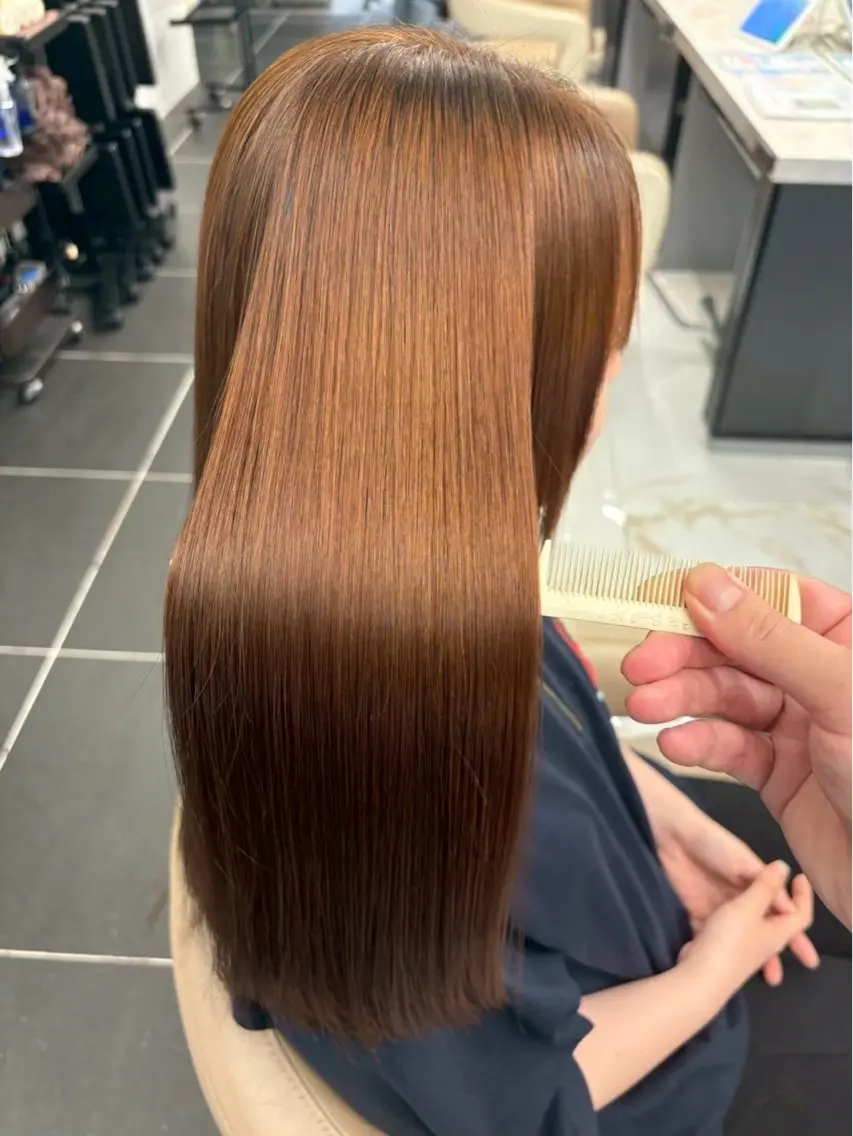 縮毛矯正【技術向上の為モデル募集しております】の写真