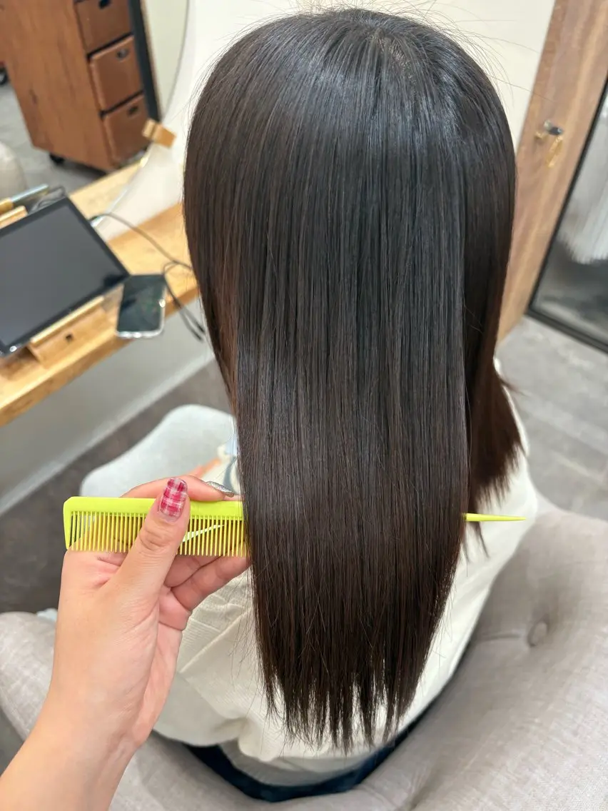【残りわずかモデル募集】カット縮毛矯正 🌫¥7,500 ※現金でのお支払い限定※指名料込の写真