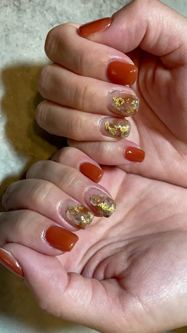 ネイル ハンドネイル nail salon ラピスラズリのネイルデザイン