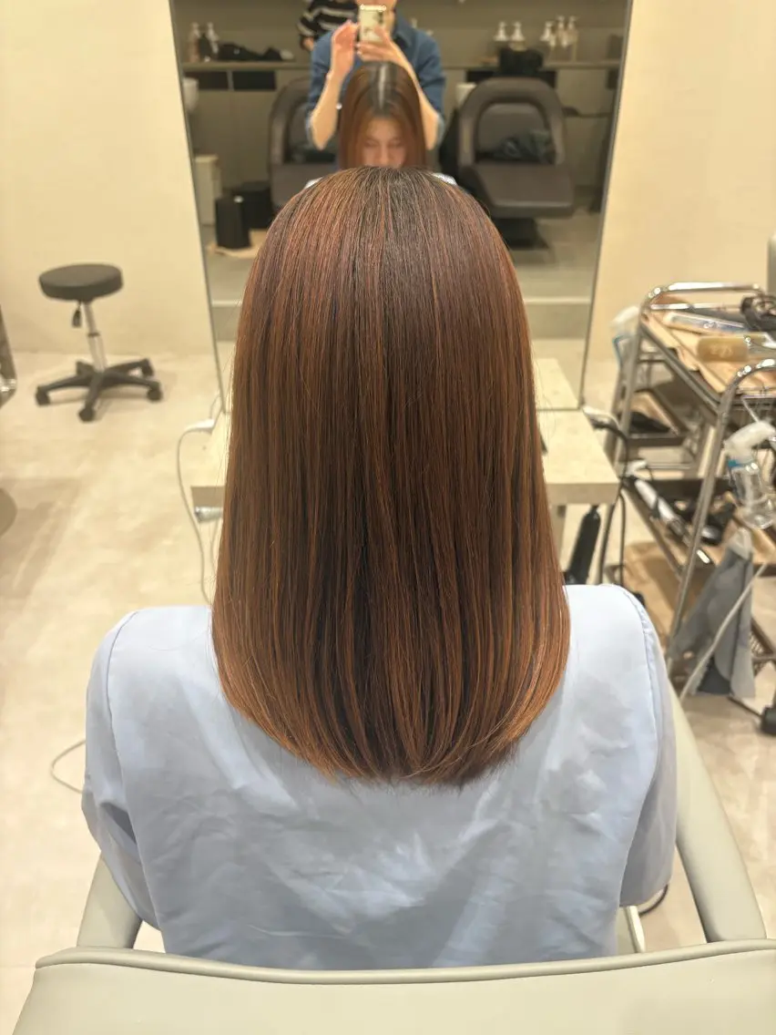 【無料🆓‼️】毛先のメンテナンスカット✂️(シャンプーブロー込み)の写真