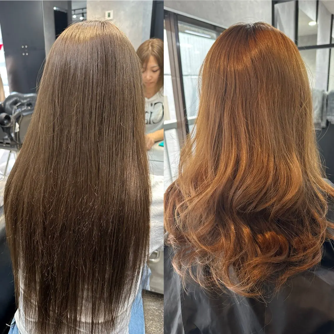 ロング カラー プルエクステ アッシュ ベージュカラー エクステ ヘアカラー トリートメント エクステ 🪡プルエクステ🪡 カラエク評価◎ユウゴのヘアスタイル