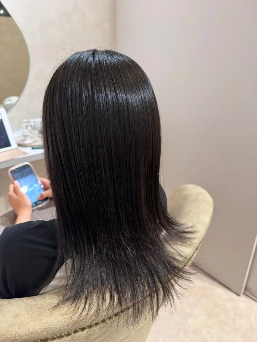 ミディアム 大城戸 暖のヘアスタイル
