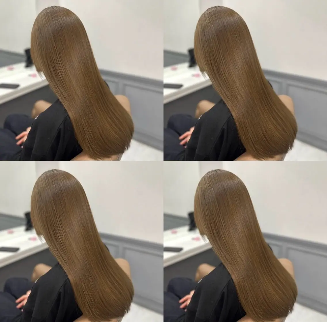 ロング カラー ヘアカラー トリートメント 髪質改善 /美髪矯正🫧ゆたかのヘアスタイル