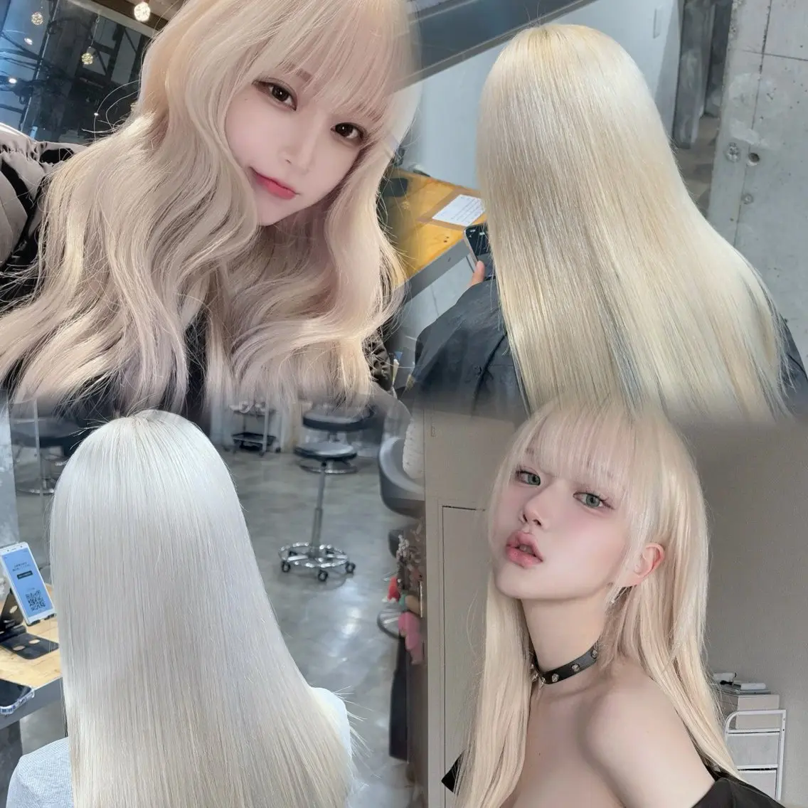 【期間限定💕ミニモSALE】ケアブリーチ2回＋髪質改善トリートメントの写真