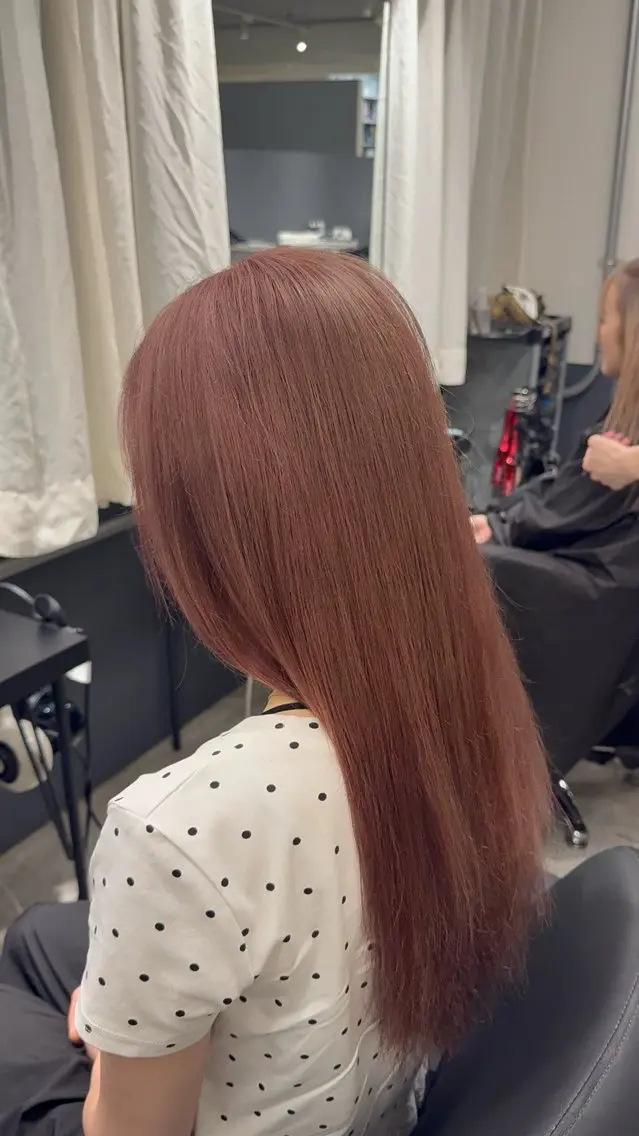 ロング カラー ヘアカラー トリートメント junpei /心斎橋 /カラーのヘアスタイル