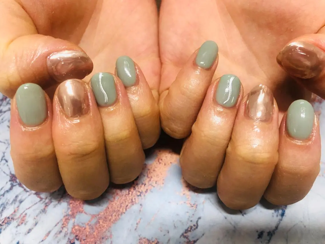 ネイル ハンドネイル mogunail &blowのネイルデザイン