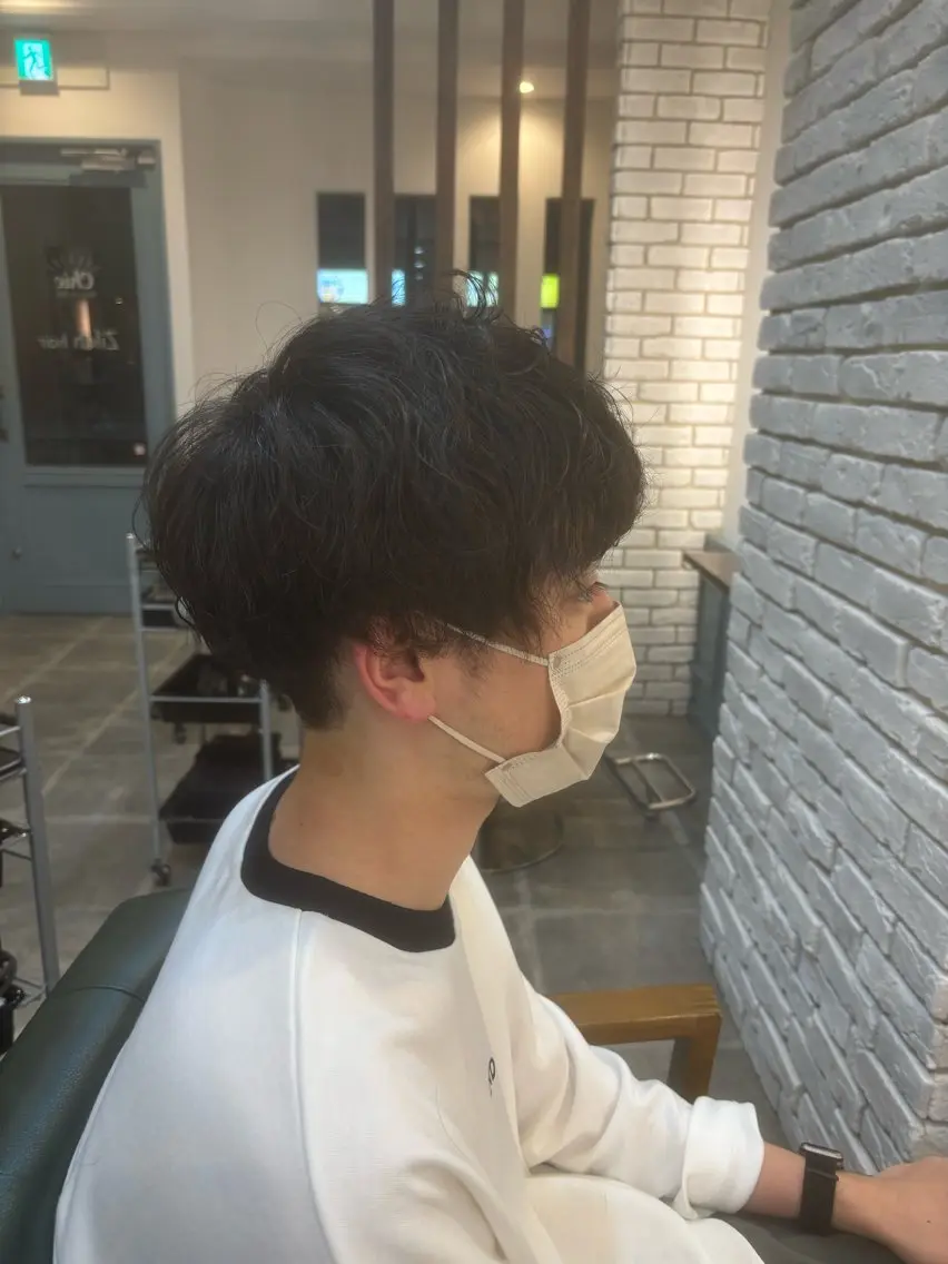 メンズカット+眉カットの写真