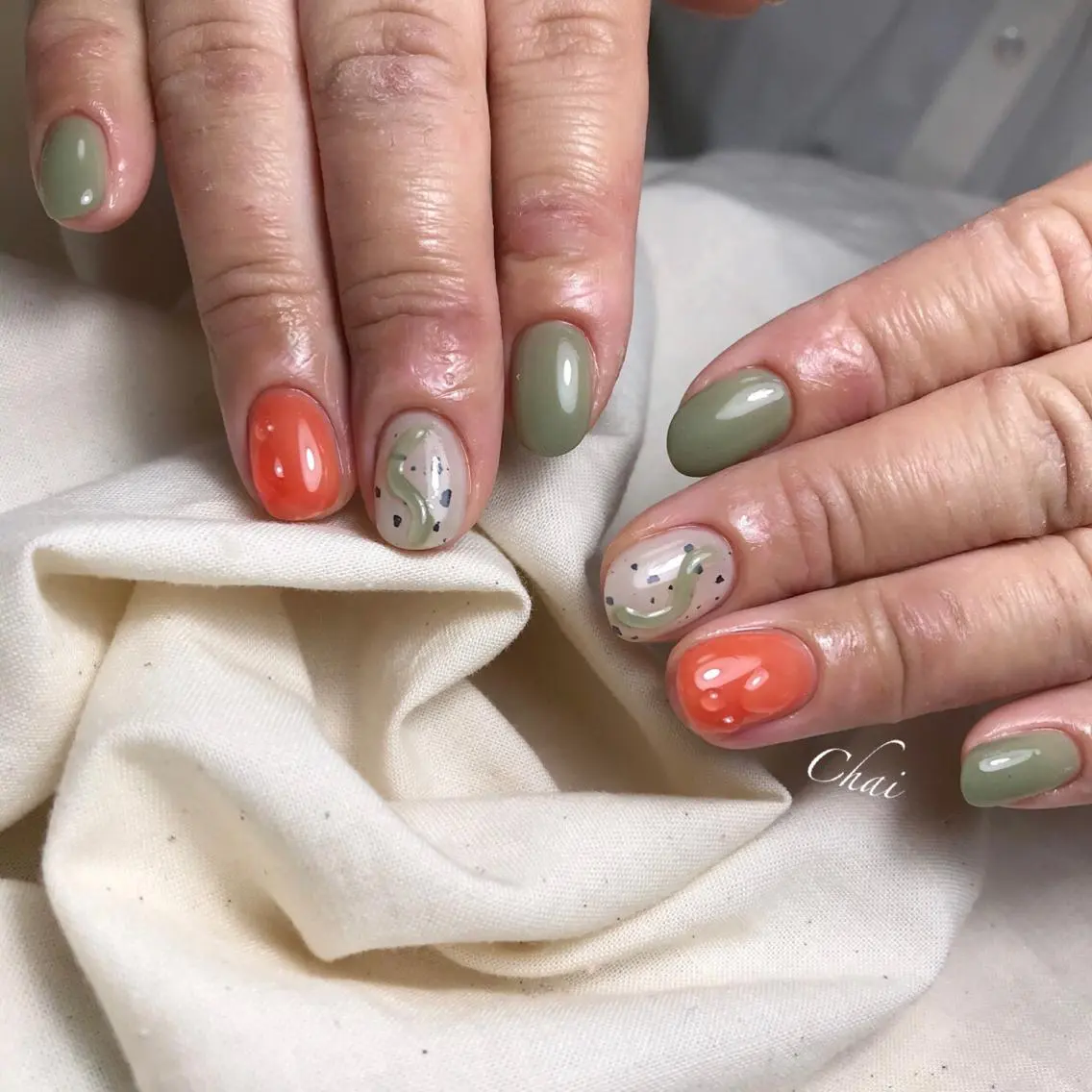 ネイル chai nail & eye📍鶴橋のネイルデザイン