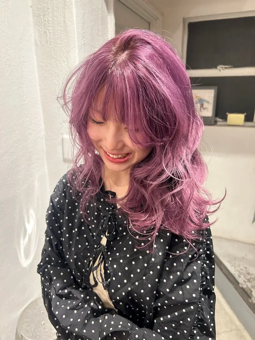 セミロング カラー カットモデル様募集中 minori★のヘアスタイル