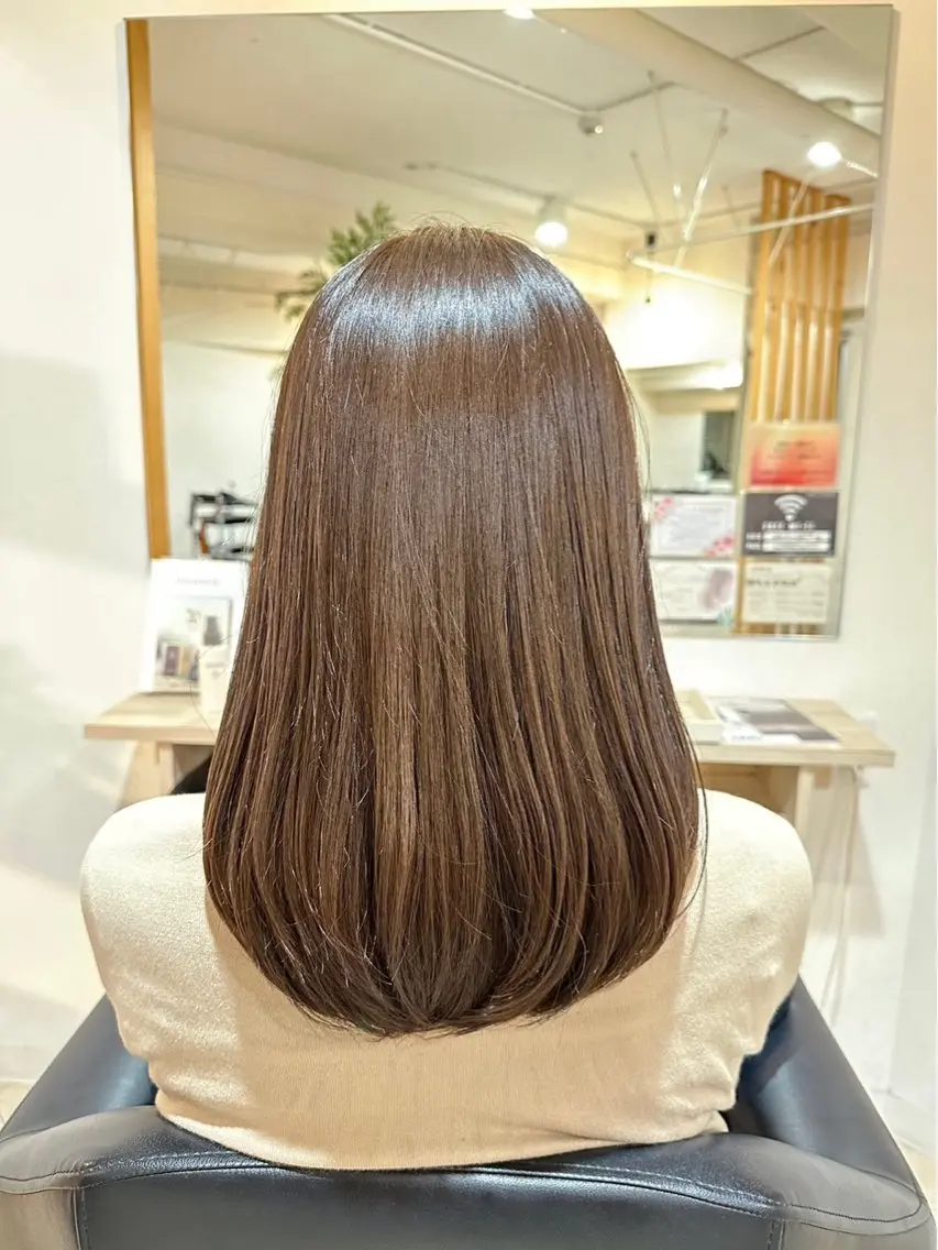 カラー 骨格/顔型/パーソナ ルカラー診断/中野のヘアスタイル