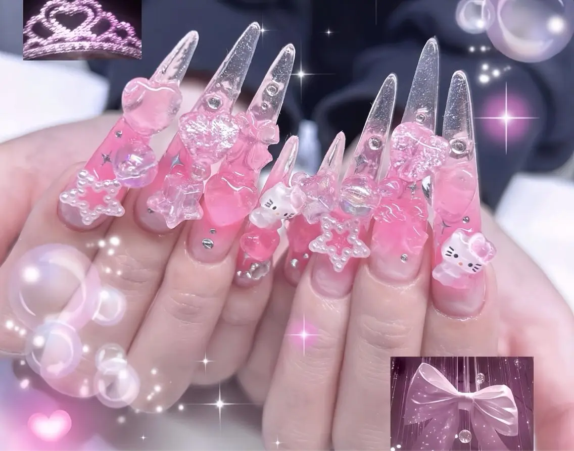 ネイル オーロラネイル ブルー フットネイル ジェルネイル 氷ネイル・うるうるネイル ハンドネイル Rin Nail 新大久保店のネイルデザイン