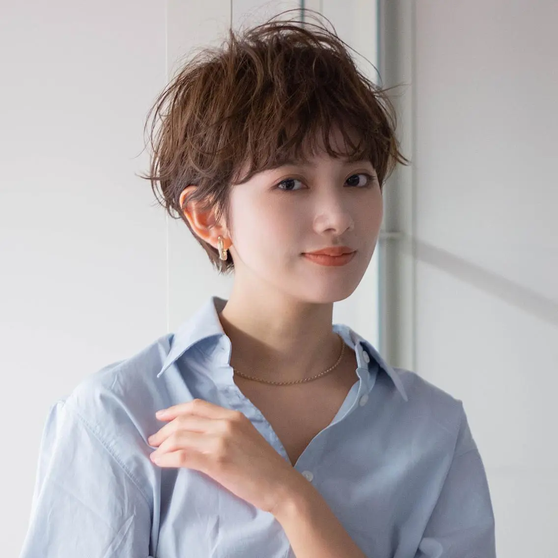 ショート パーマ 浅沼 ゆいのヘアスタイル