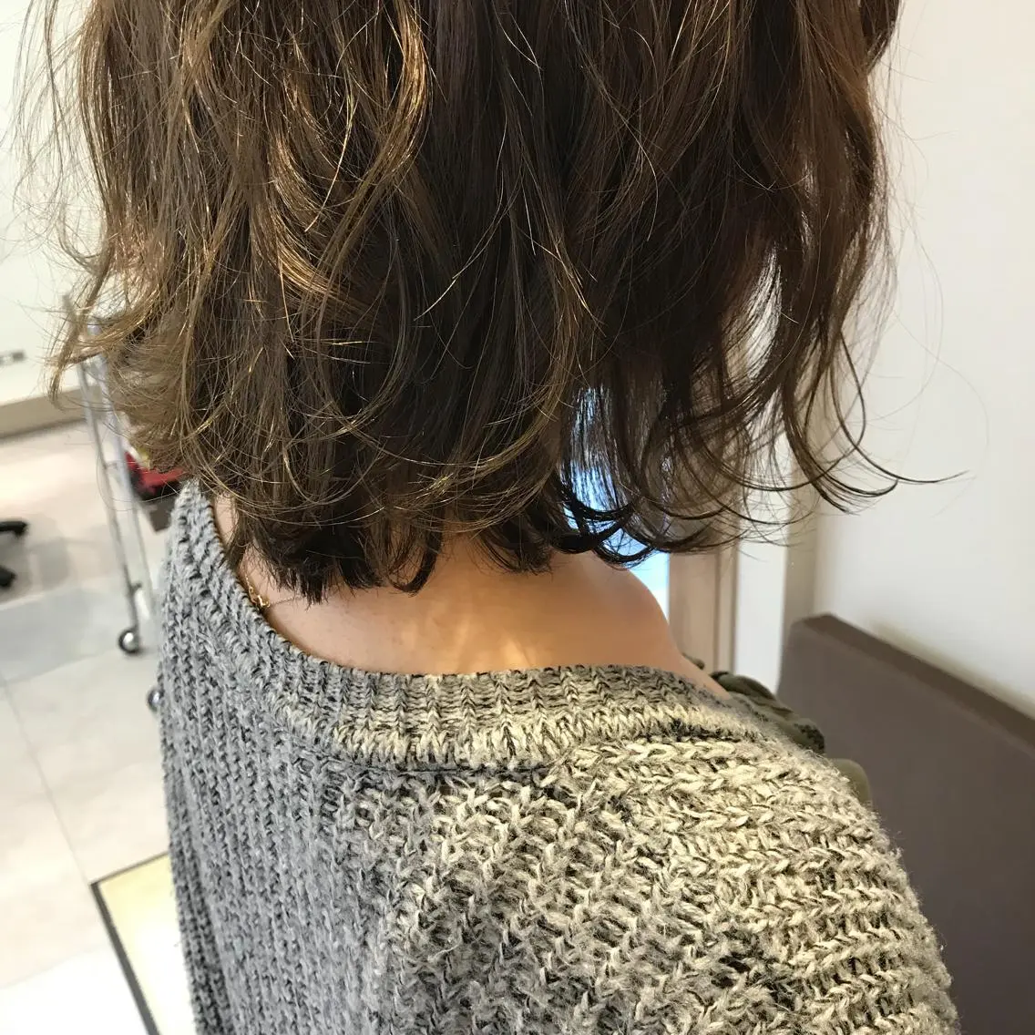 ミディアム ヘアカラー 👑満足度1000% 重村 春奈👑のヘアスタイル