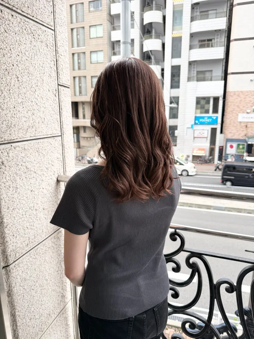 カラー ベージュカラー 透明感カラー ラベンダーカラー ピンクカラー ピンクラベンダー カット ヘアカラー ハイトーン✨髪質改善 ✨スパ得意✨ミヤタのヘアスタイル