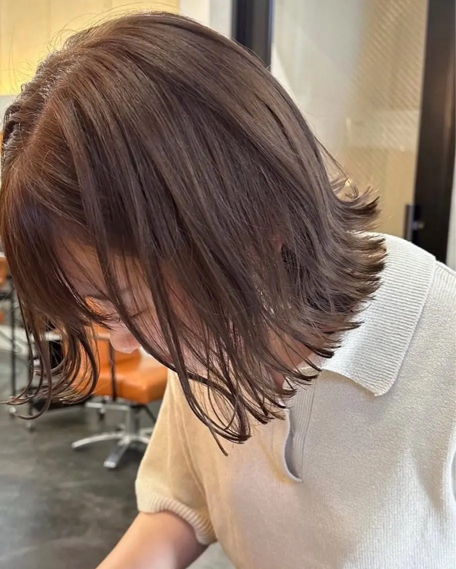 ブリーチなしダブルカラー＋Aujuaトリートメントの写真