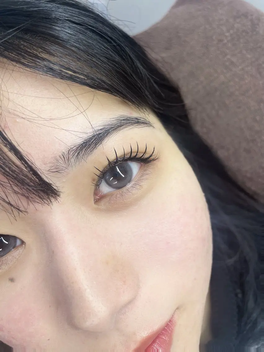 🦋束感より密度派🦋ダブルフラット200本(ブラウン変更ok)の写真