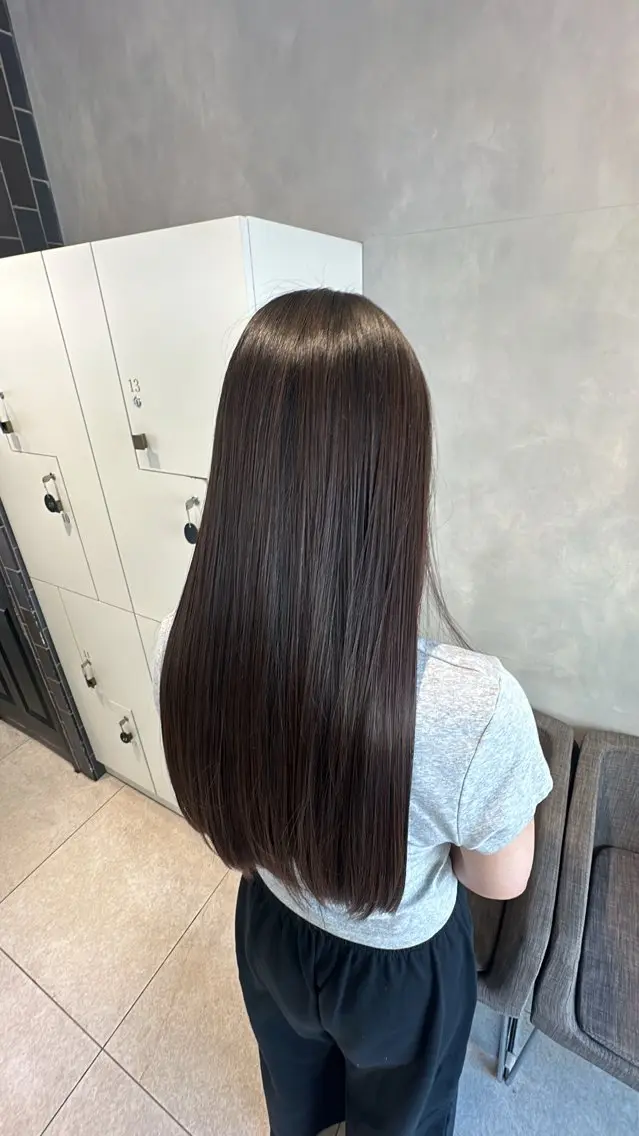ロング 萩原 拓実のヘアスタイル