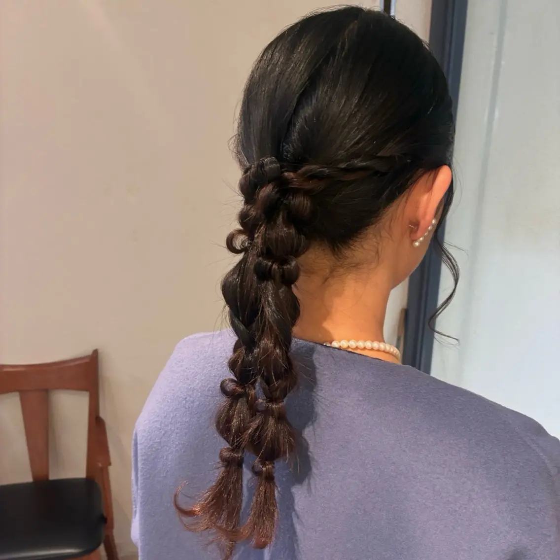 セミロング ヘアセット 🦋ヘアメ・似合わせ HIBIKIのヘアスタイル