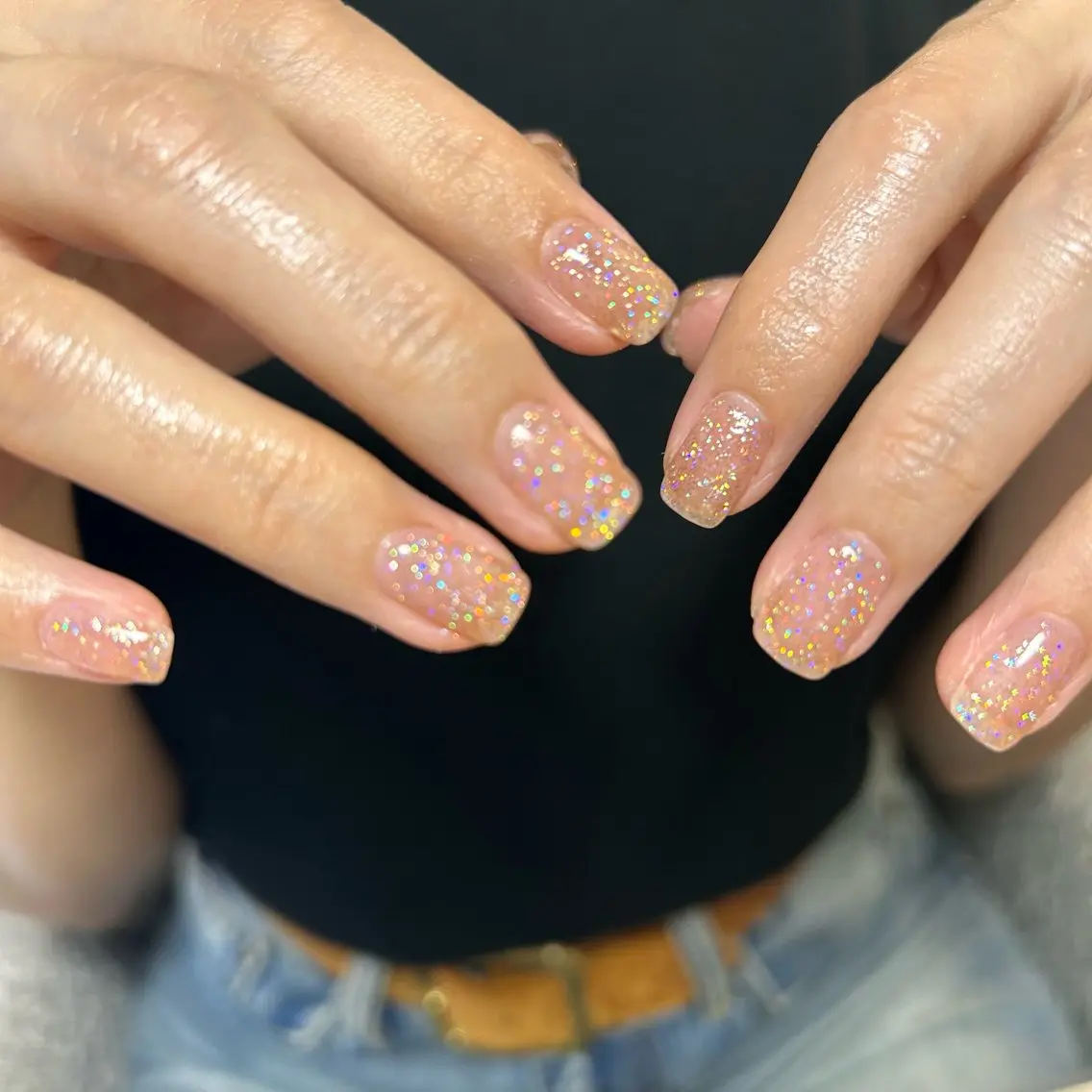 ネイル フラッシュネイル ハンドネイル soa.Aika 自爪育成のネイルデザイン
