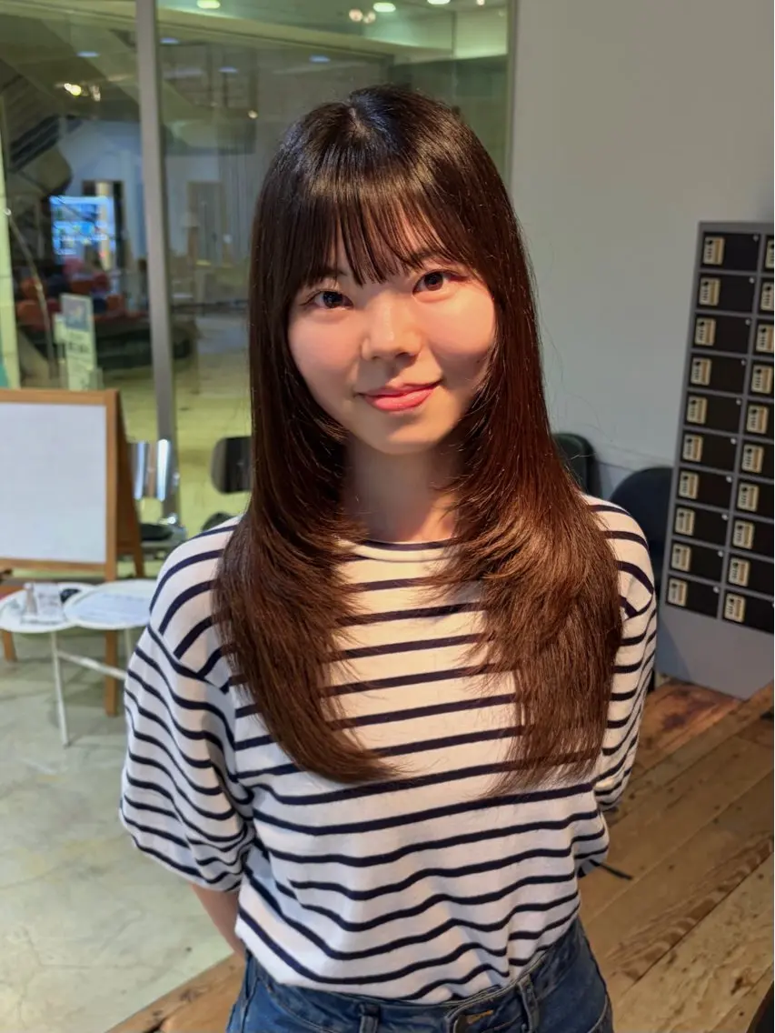 ロング coohair トミクラモエのヘアスタイル