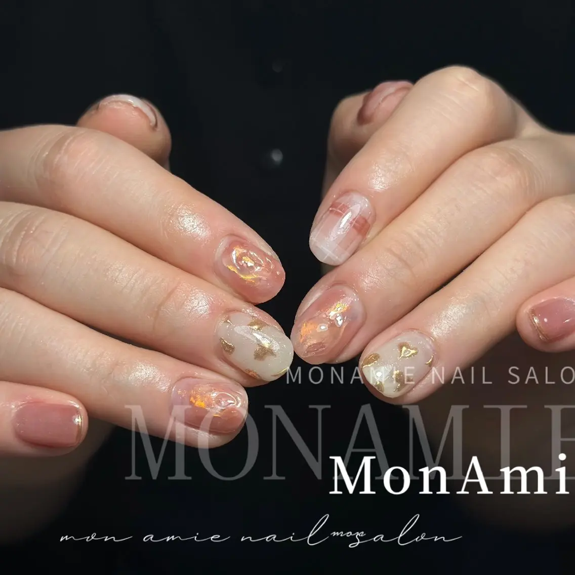 ネイル ハンドネイル ハンドケア MonAmie NailSalonのネイルデザイン