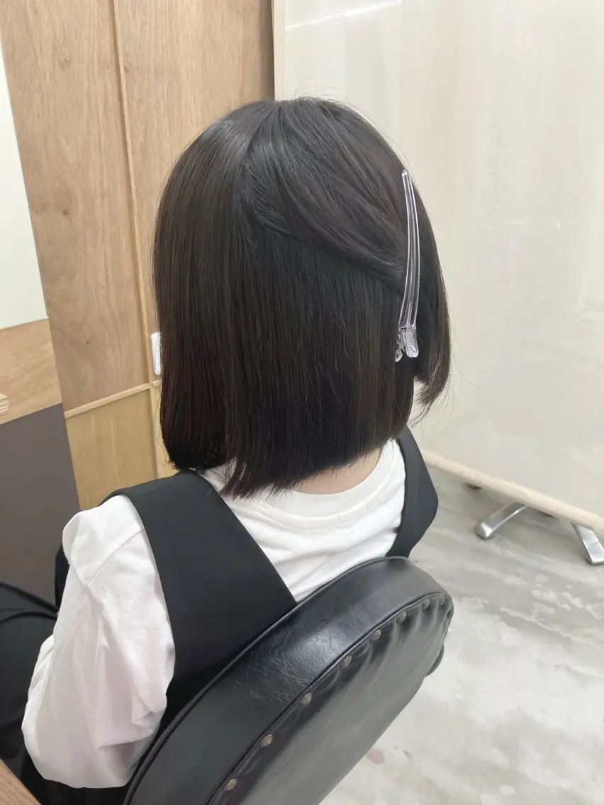 ショート くせ毛 髪質改善 縮毛矯正 wa daのヘアスタイル
