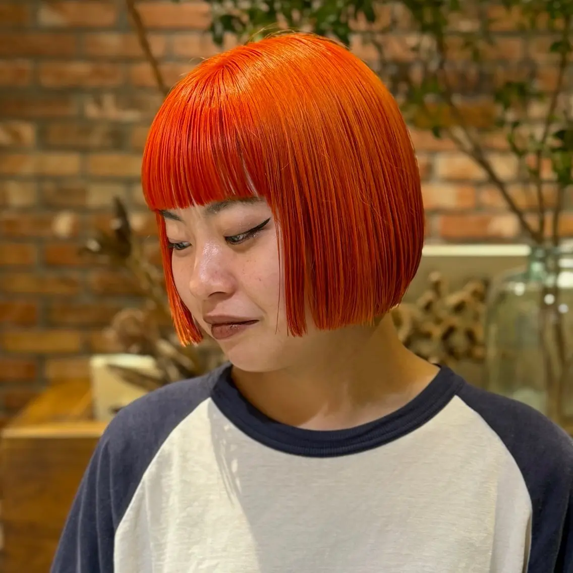 ショート カラー パーマ カット ヘアカラー "ラフな雰囲気"🍃 パーマ🌀かんたまるのヘアスタイル