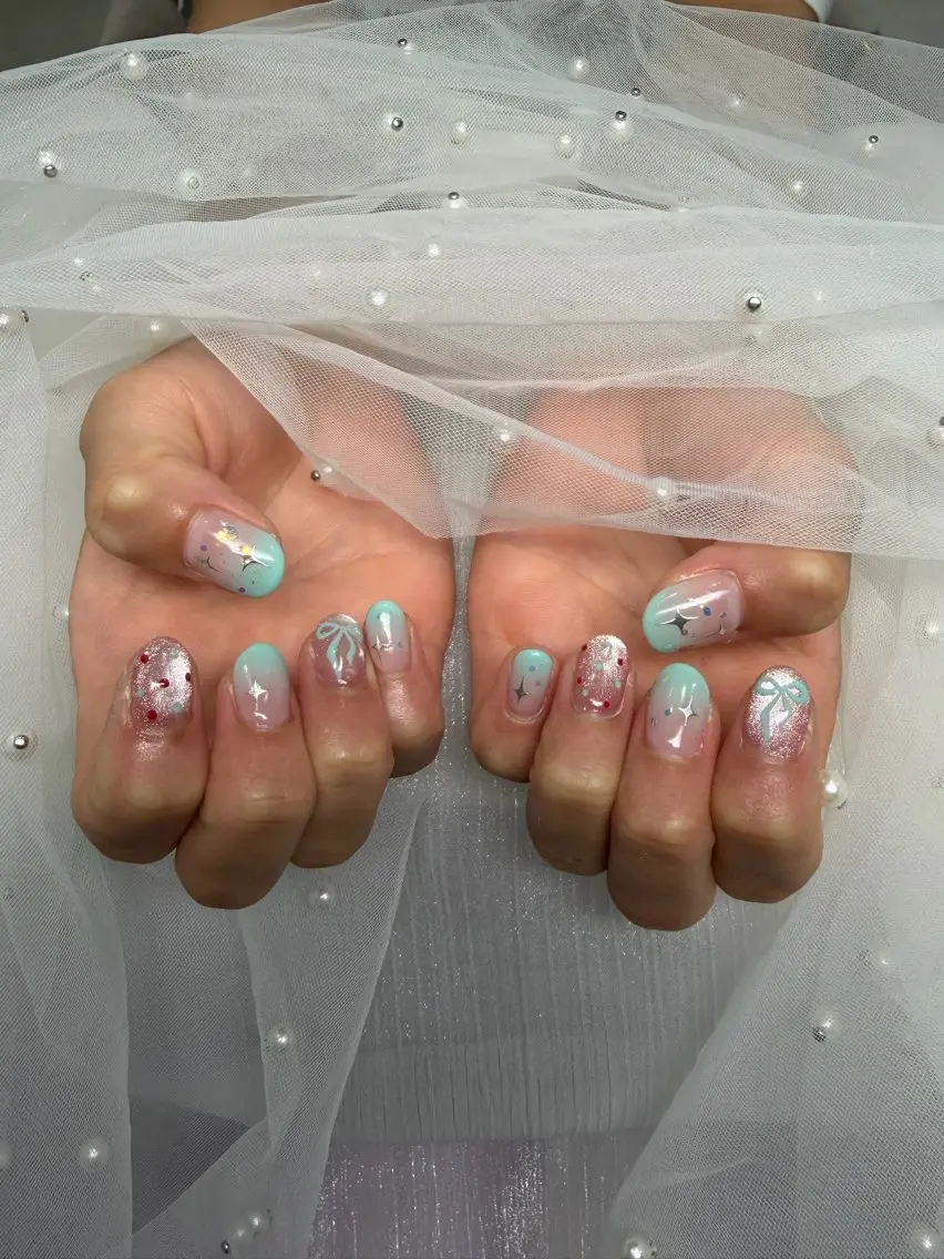 ネイル ハンドネイル Mermaid Nail みはなのネイルデザイン