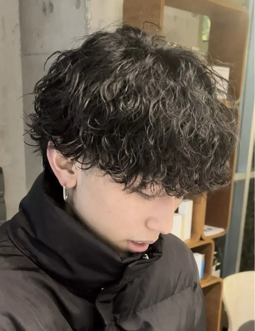 【メンズ👦🏻】✂️カット➕パーマ🌀の写真
