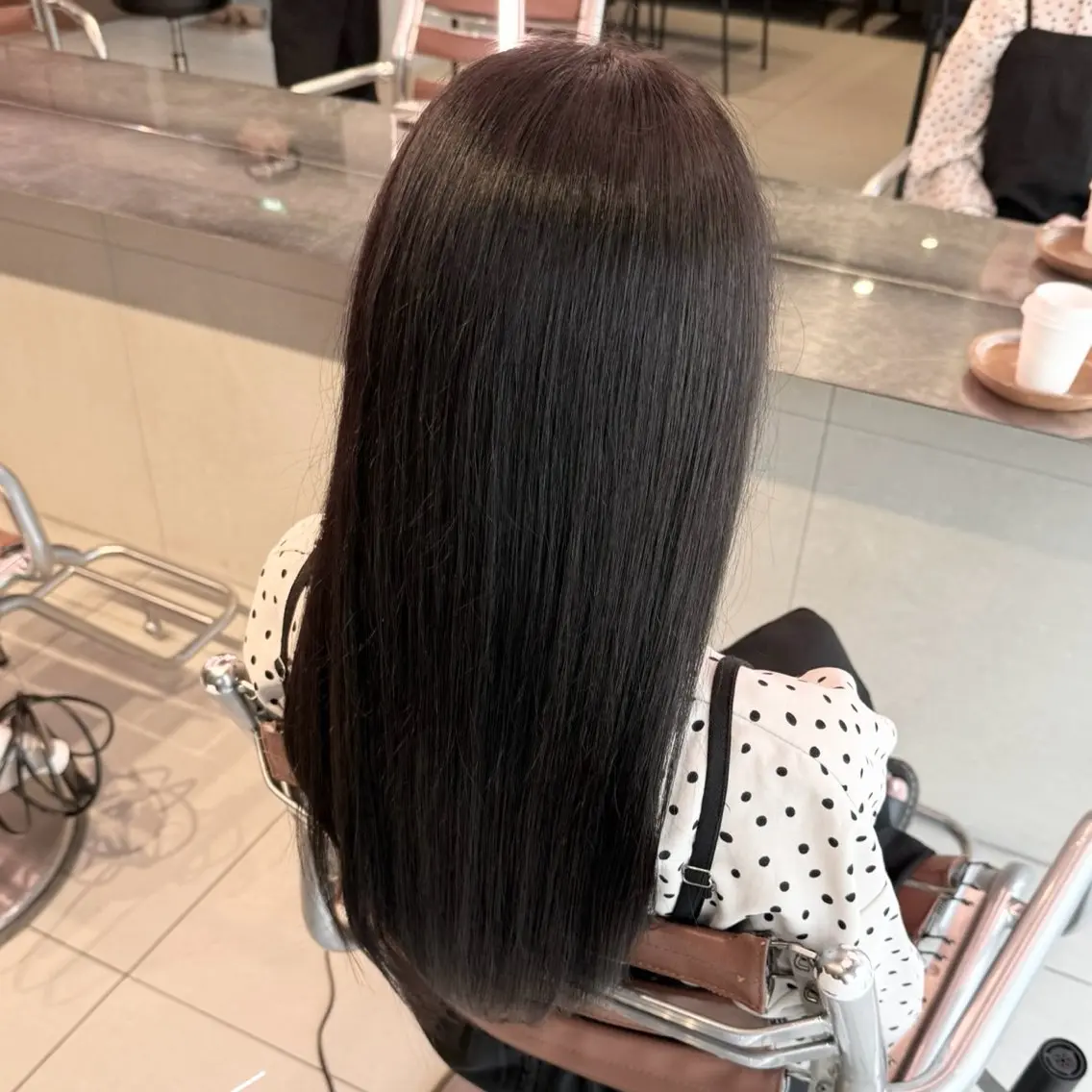 ロング ヘアカラー 透明感カラー🫧🩶 ミハネ︎︎のヘアスタイル