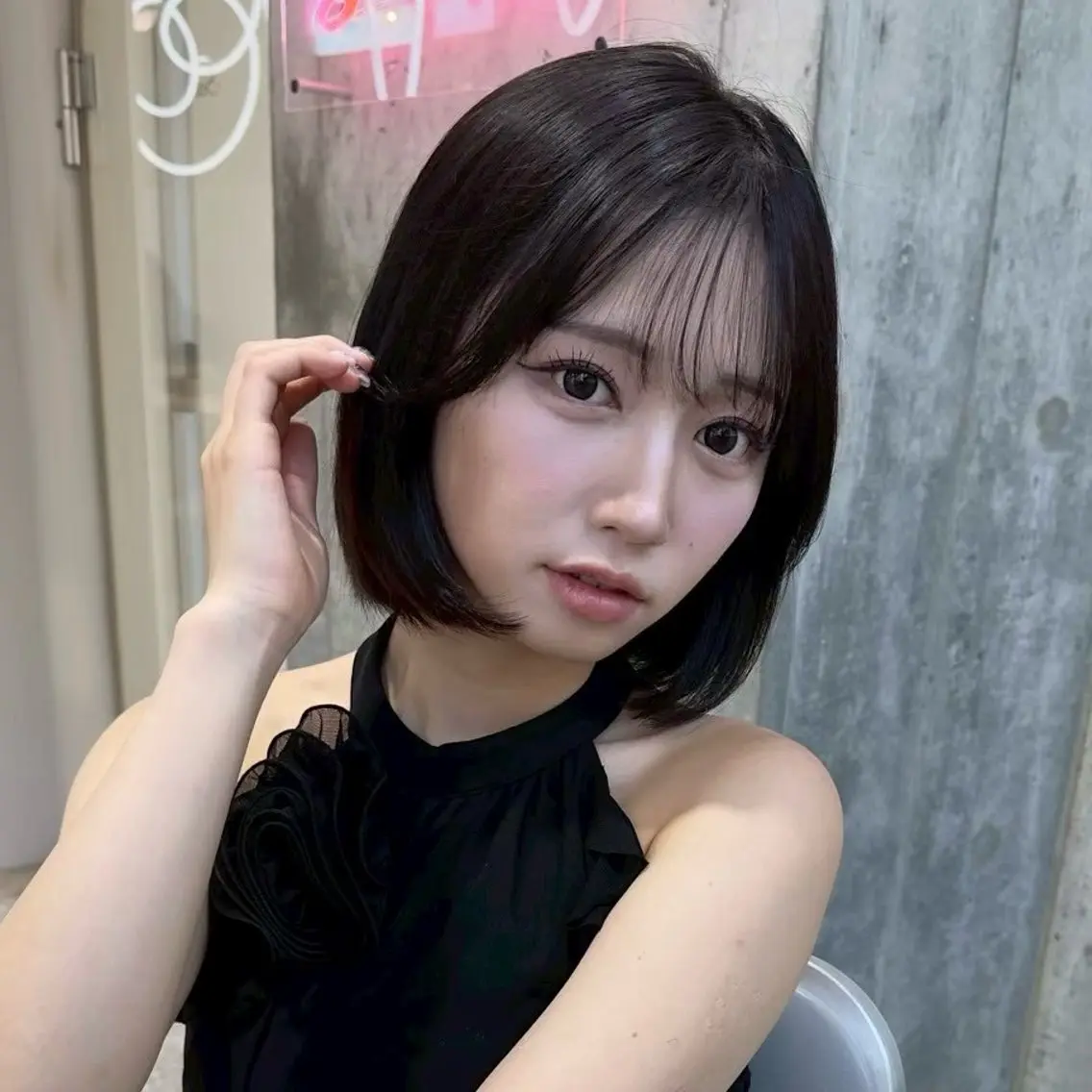 ショート ボブ 韓国風ヘア HARUKA/ 韓国フェミニン🍀のヘアスタイル