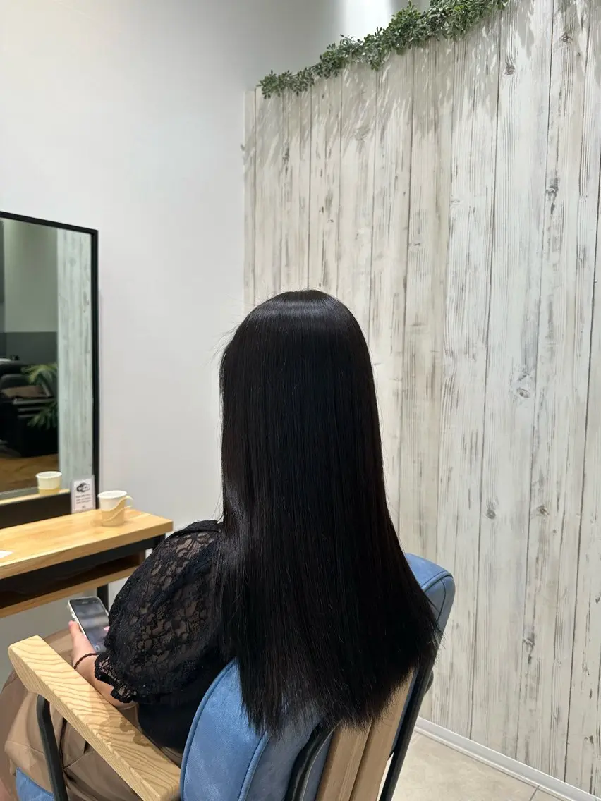 ロング 髪質改善 カット ヘアカラー トリートメント Mayu まゆのヘアスタイル