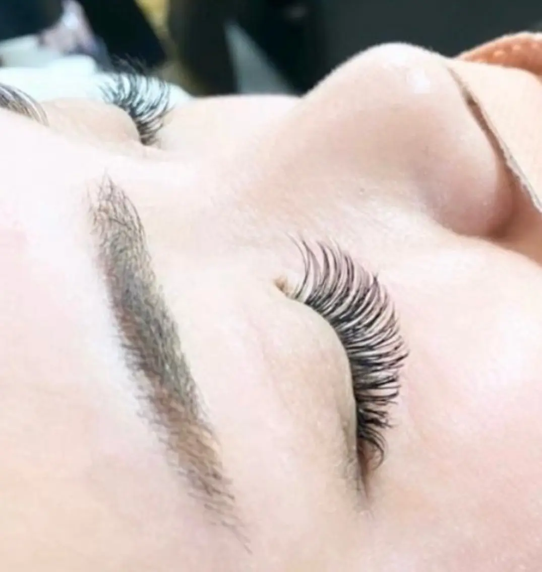 マツエク・マツパ Dカール フラットラッシュ Neo beauty Rinkaのマツエク・マツパデザイン
