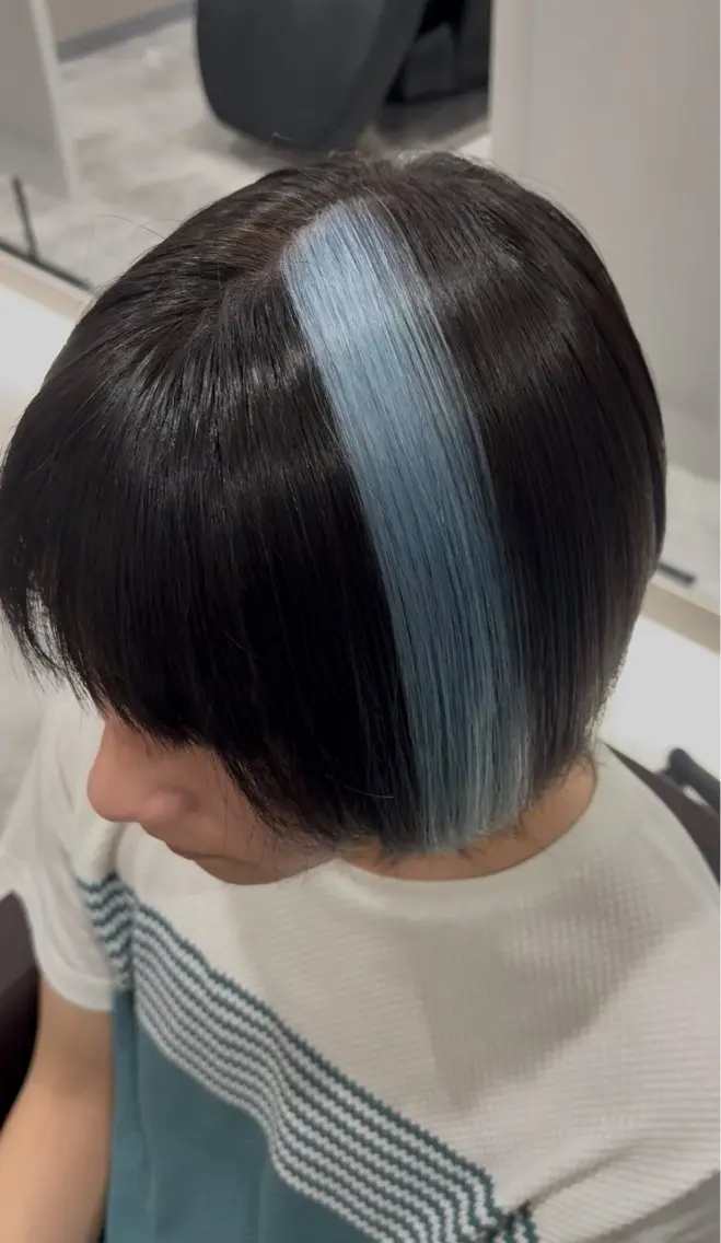 ショート ヘアカラー mimiiy fukaのヘアスタイル