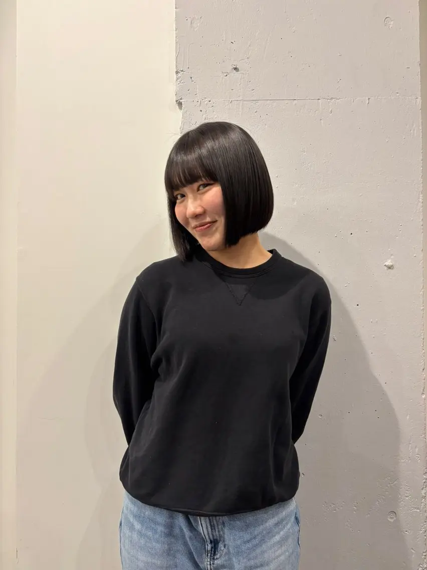 ショート カラー 熊取谷 茉那のヘアスタイル