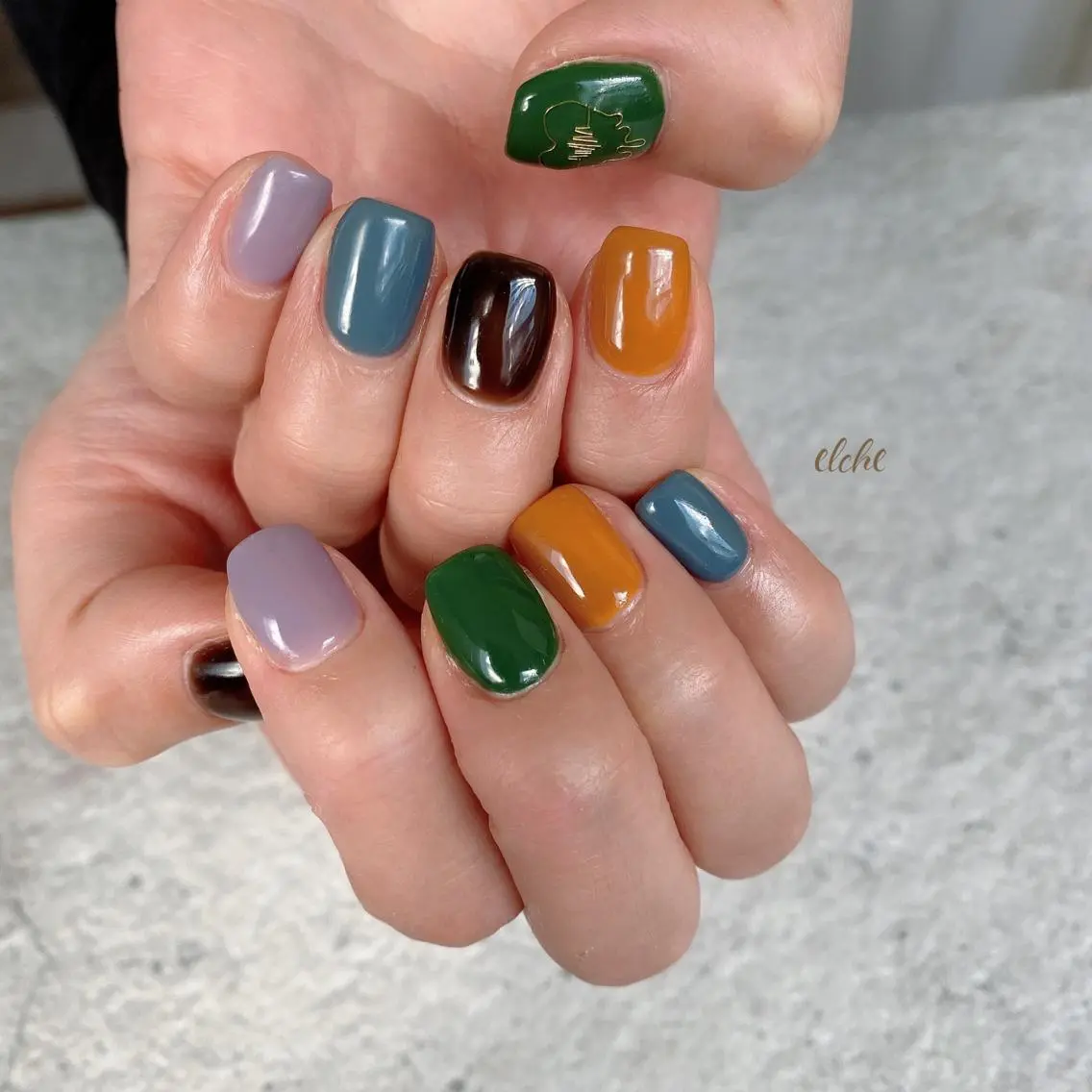 ネイル salon de fika【中崎町】のネイルデザイン
