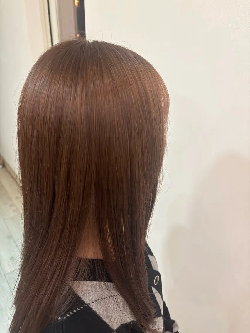 カラー ブリーチ 透明感カラー ダブルカラー ブリーチなしカラー ヘアカラー ifh本店 塩原安美香のヘアスタイル