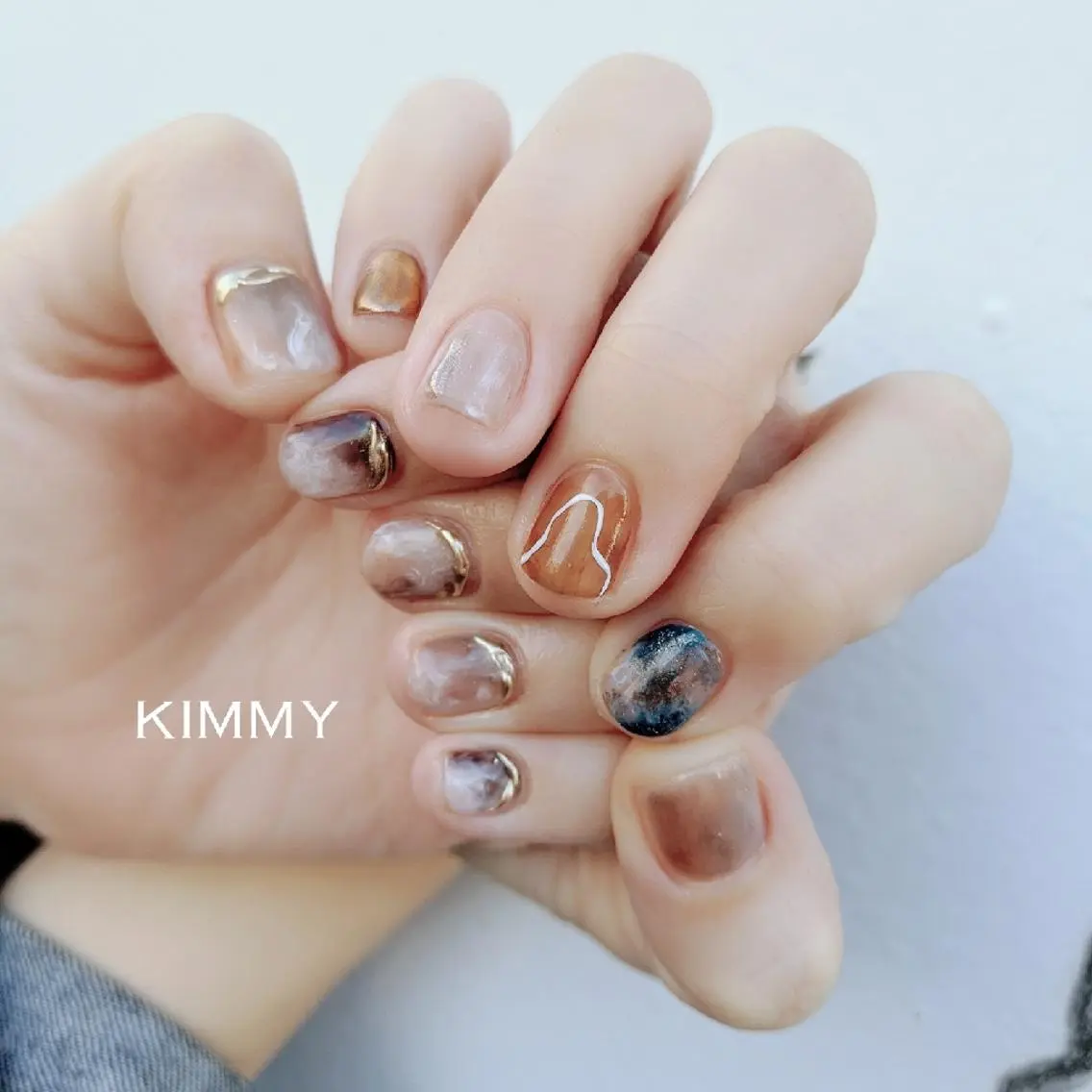 ネイル ハンドネイル kimmy nailsのネイルデザイン