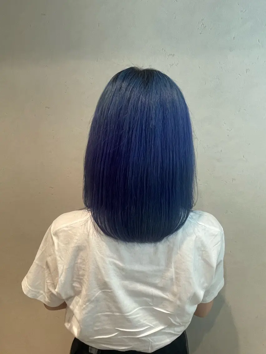 ミディアム カラー あ あのヘアスタイル