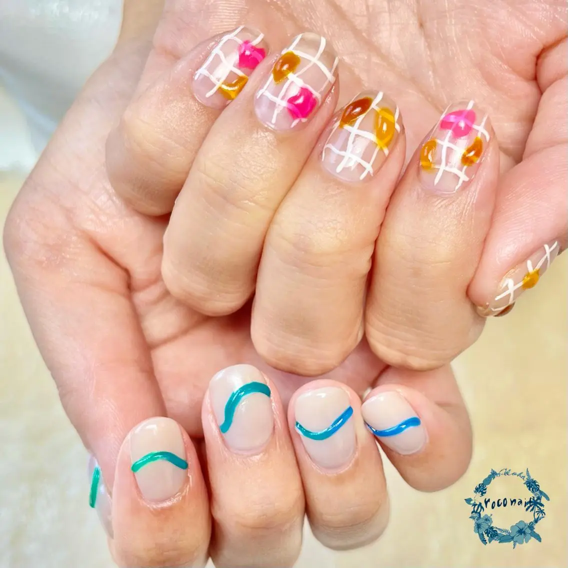 ネイル ハンドネイル roconail ヒロコのネイルデザイン