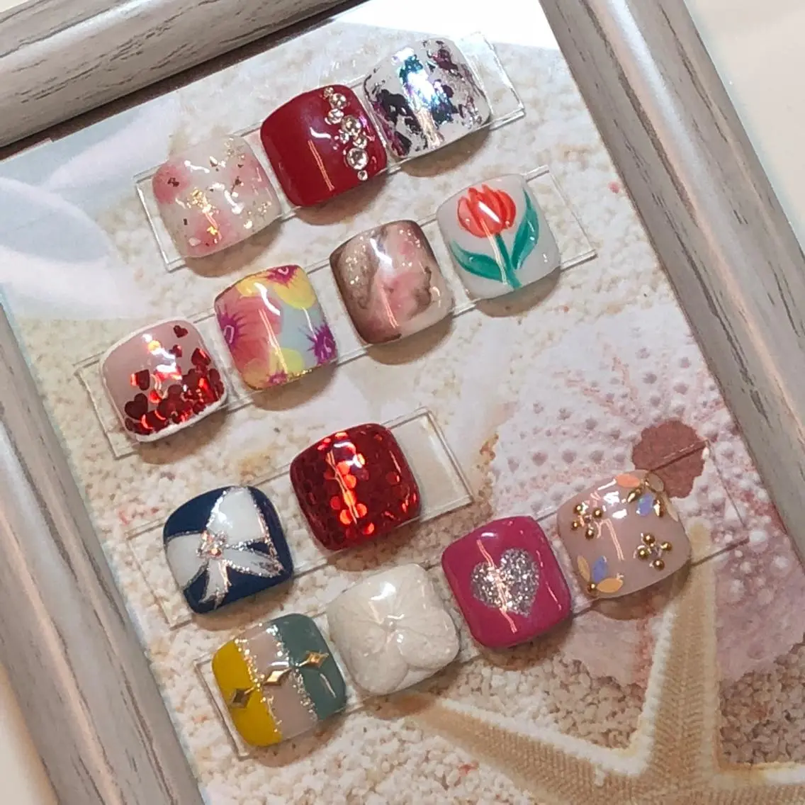 ネイル フットネイル KIREIE NAILSのネイルデザイン