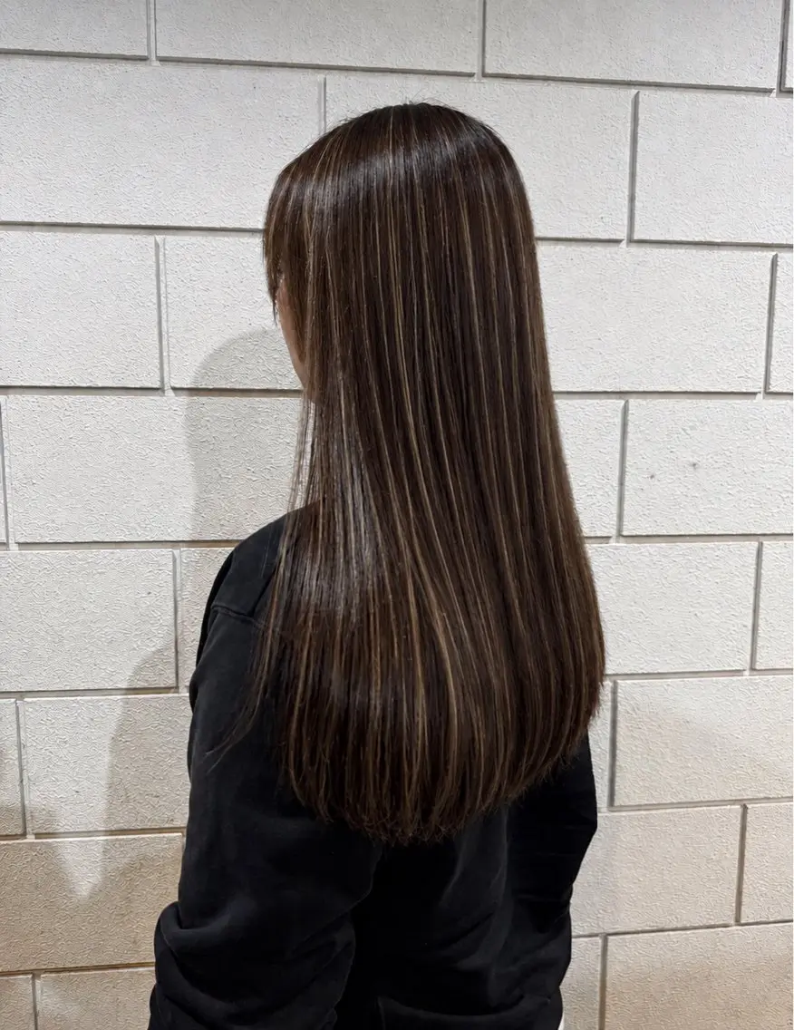 ロング カラー ヘアカラー 🫧大川珠蘭 ￤艶髪カラー🫧のヘアスタイル
