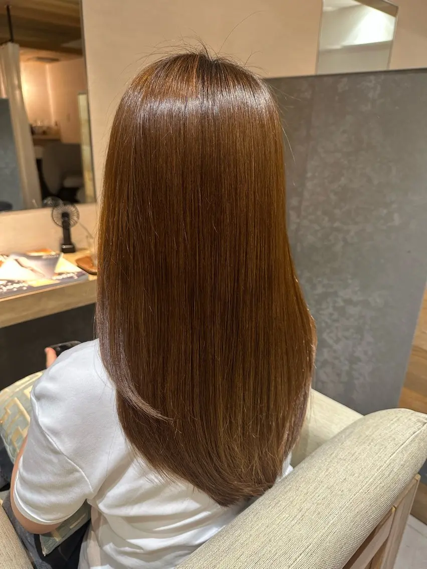 縮毛矯正 トリートメント 🌻bloom あや🌻のヘアスタイル