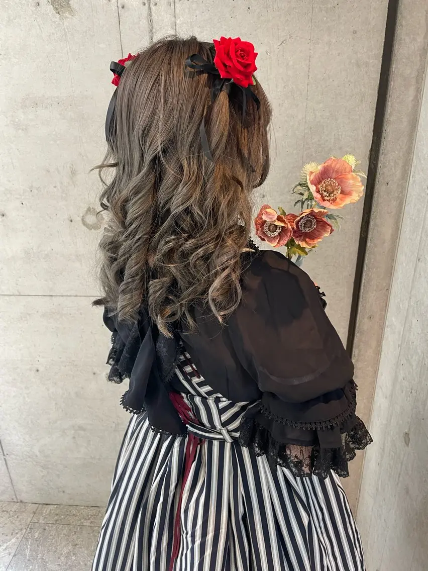 ヘアアレンジ ヘアセット 美髪× ヘアセット✨Araiのヘアスタイル