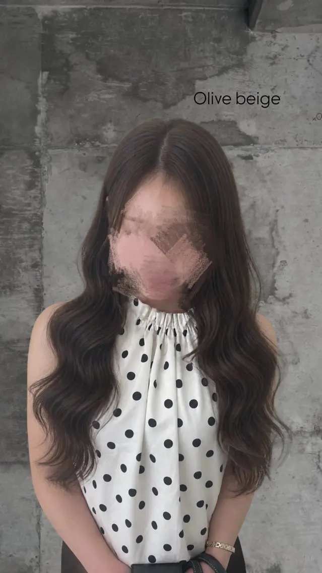ロング 大重 嘉音のヘアスタイル