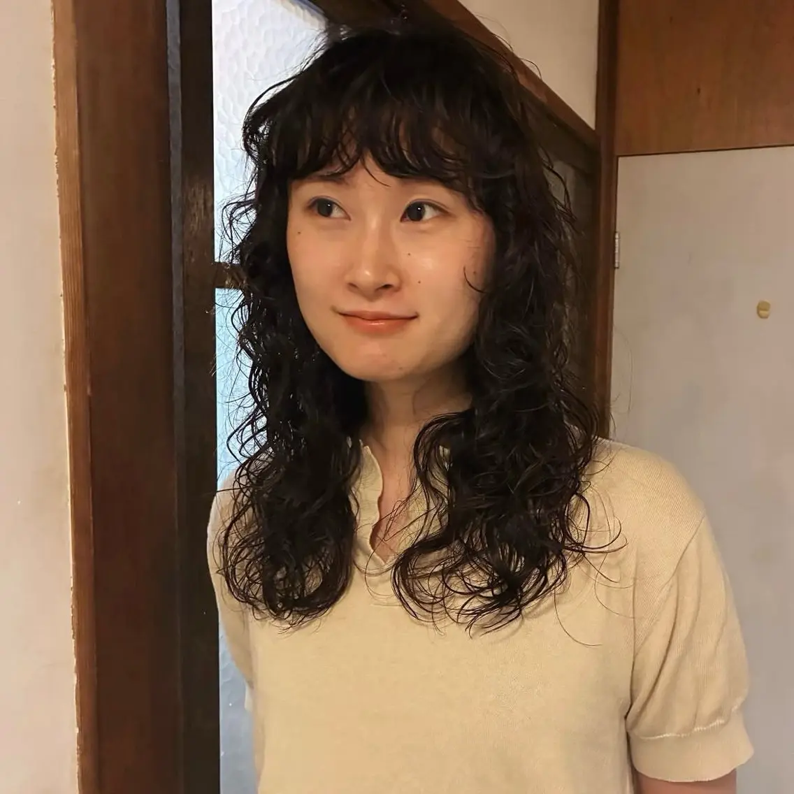 【🆓無料パーマモデル🆓】カット+パーマ+トリートメントの写真