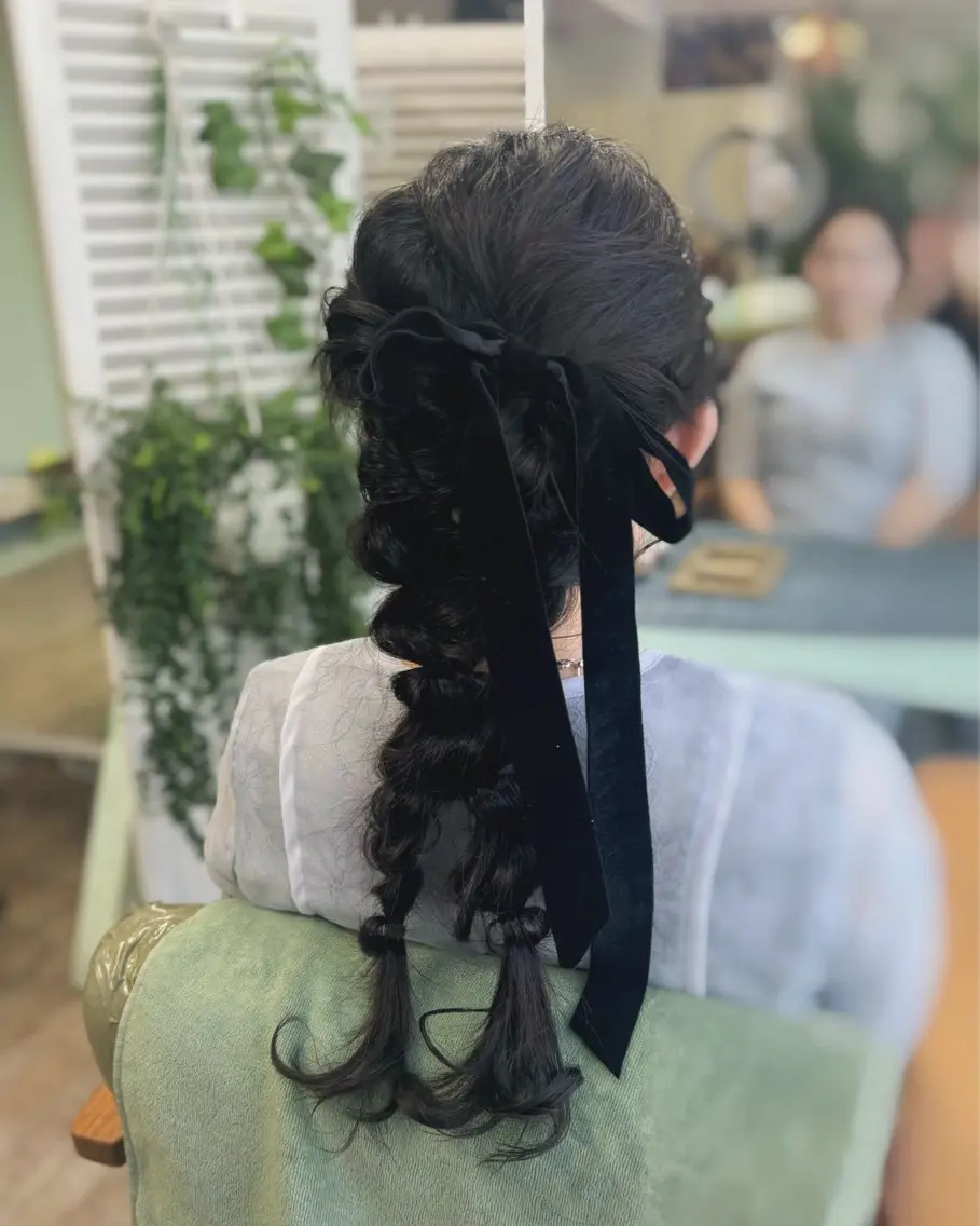 ロング ヘアアレンジ 個室サロン🌼万希 ヘアケア/ヘッドスパのヘアスタイル