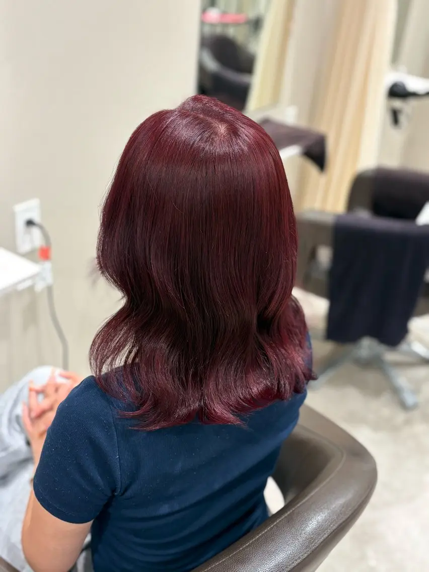 ミディアム 佐々木 愛結のヘアスタイル